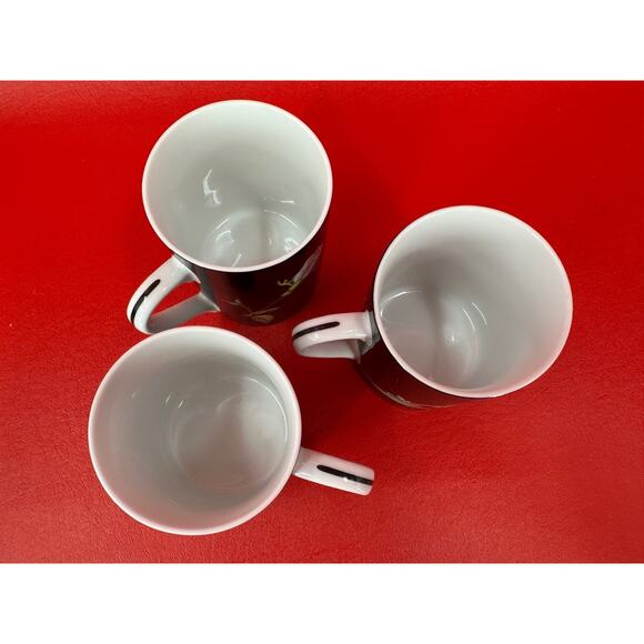 Tiffany & Co Mrs Delaneys Flowers By Sybil Connolly Floral Set Of Three Mugs - Picture 7 of 12